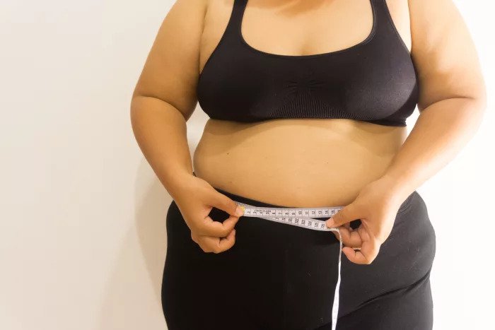 Женщина с избыточным весом