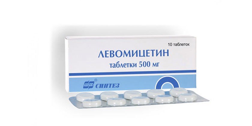 таблетки Левомицетин