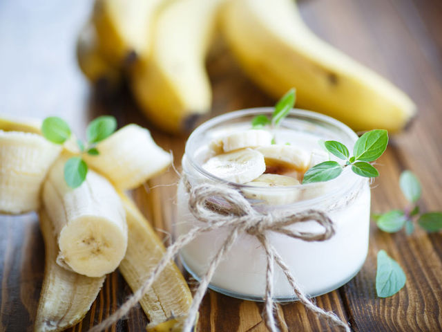 Йогурт + банан