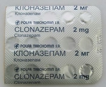 Таблетки клоназепама