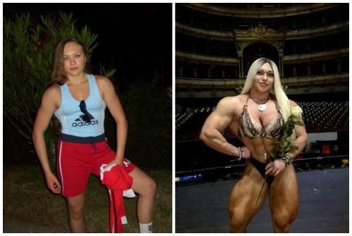 до и после стероидов