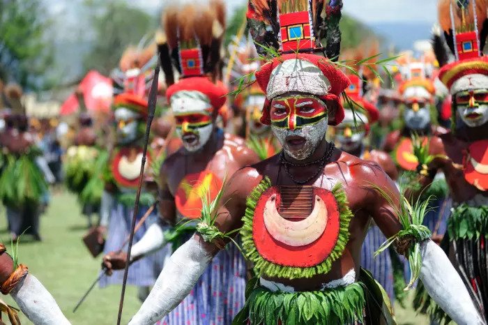 Племя Горки Папуа Новая Гвинея